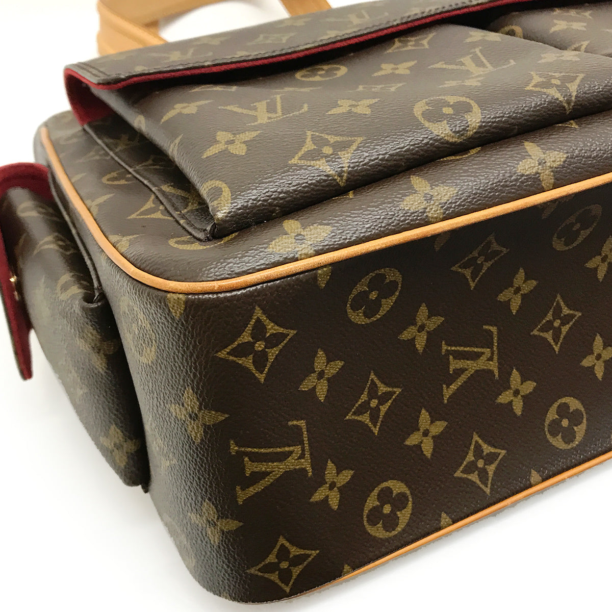 Louis Vuitton M51162 Multiple Cite Shoulder Bag Brown Pre-owned