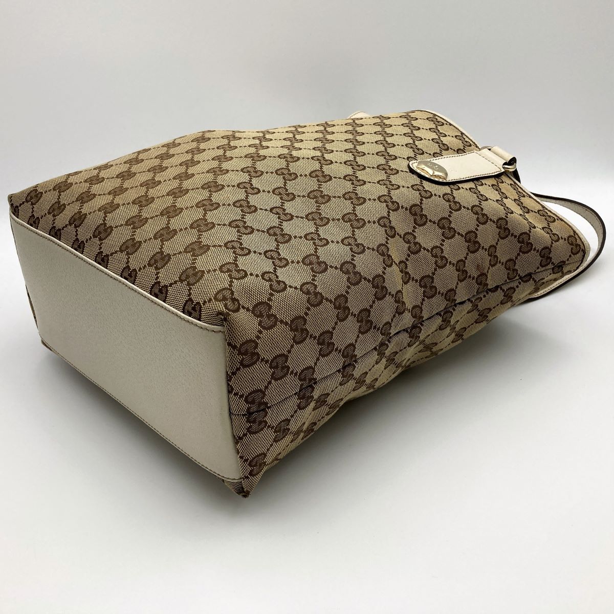 Gucci 153009 Shoulder Bag/Tote Bag GG Canvas Brown Pre-owned
