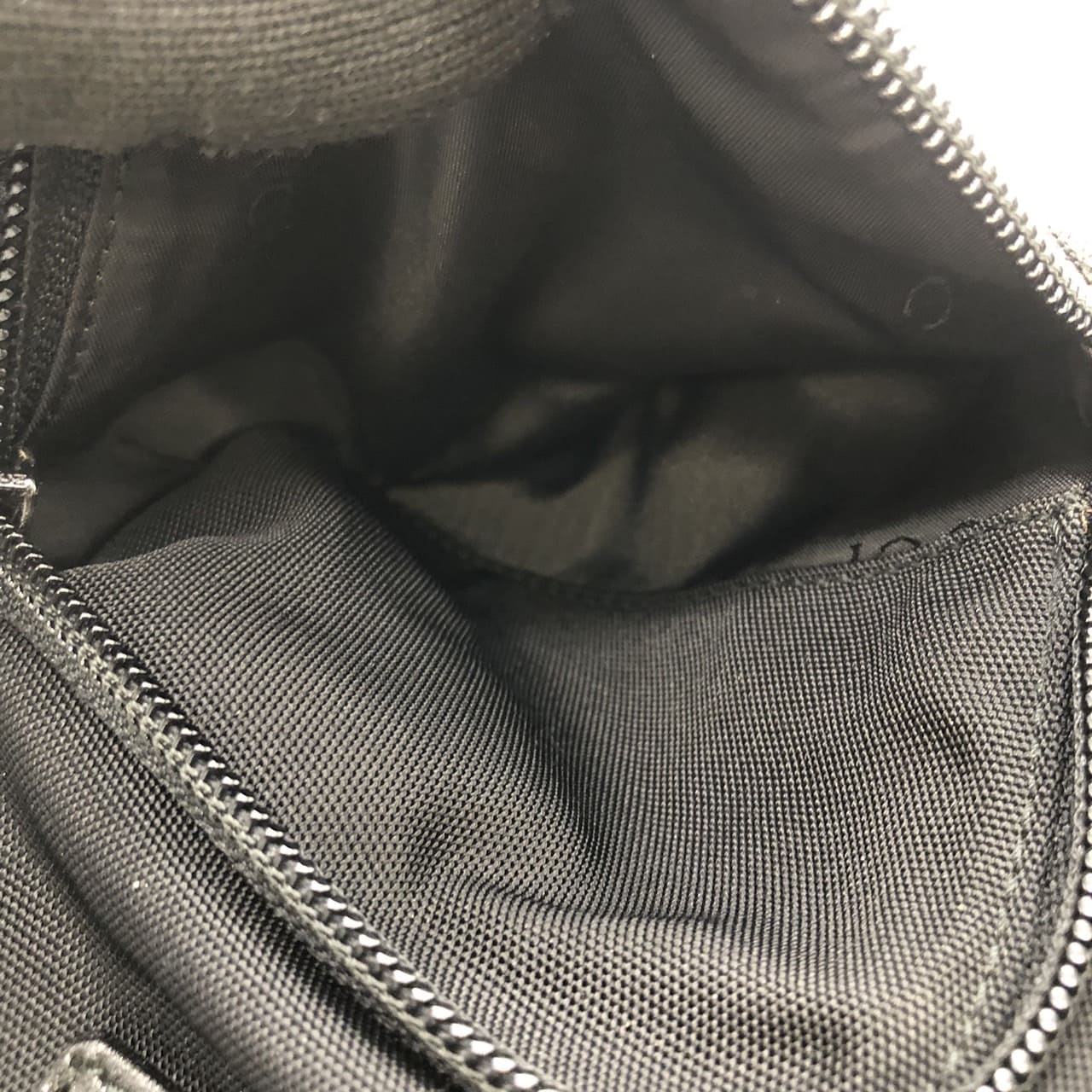 GUCCI 002 1080 Handbag, Nylon Leather, Black, Women's/Men's, Vintage Fashion Brand, PRE-OWNED, Gift