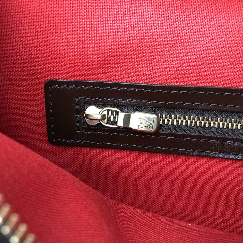 Louis Vuitton N51119 Chelsea Shoulder Bag/Tote Bag Damier Ebene Canvas Brown Pre-owned