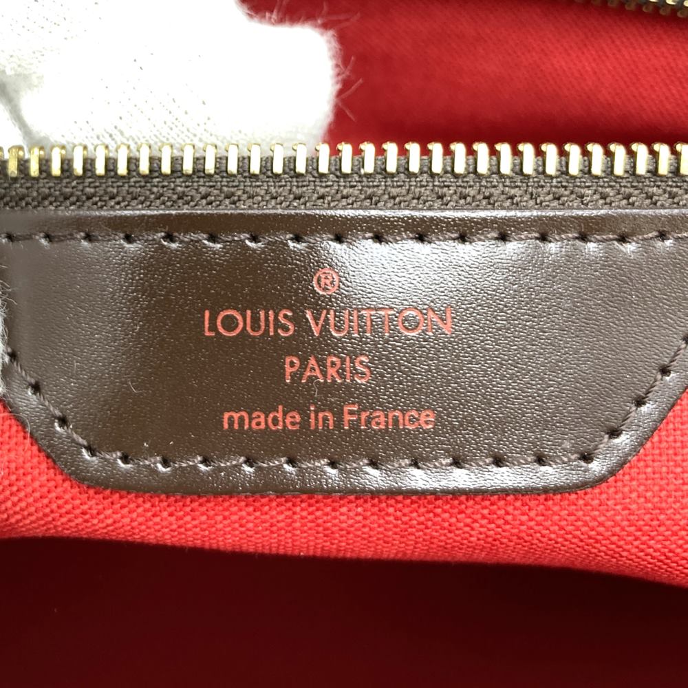 Louis Vuitton N51119 Chelsea Shoulder Bag/Tote Bag Damier Ebene Canvas Brown Pre-owned