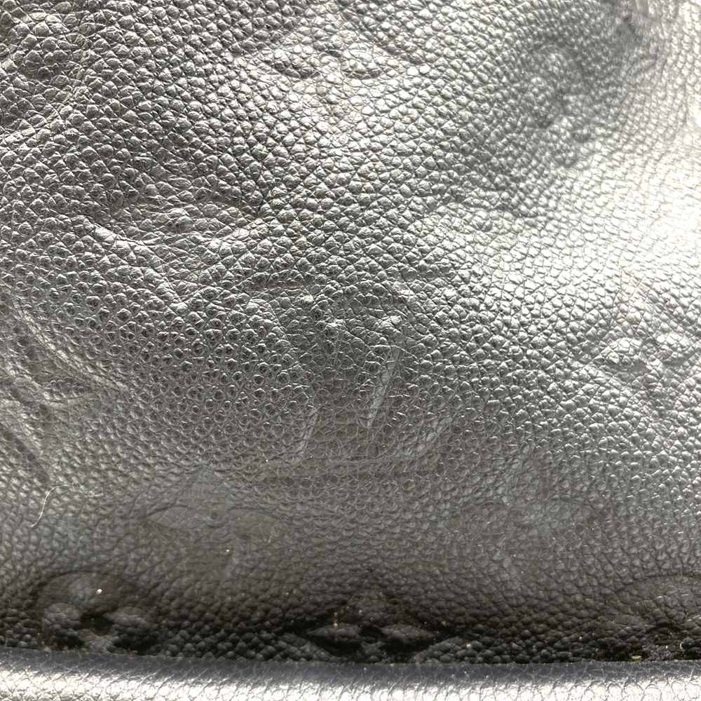 LOUIS VUITTON M40808 Empreinte Metis Handbag Black Monogram Empreinte Used PRE-OWNED