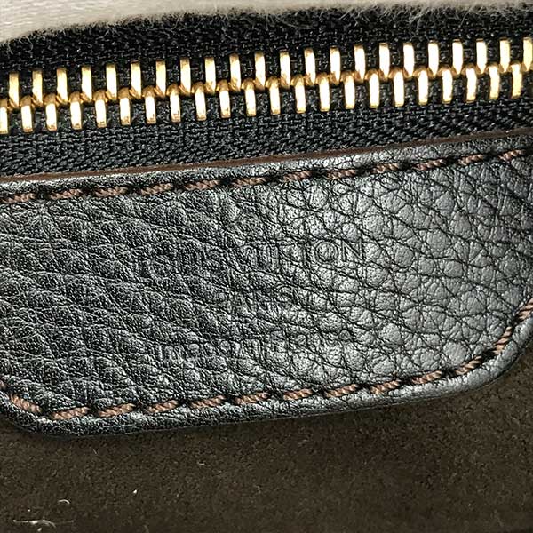 Louis Vuitton M95547 Mahina XL Shoulder Bag Monogram Mahina Black Pre-owned