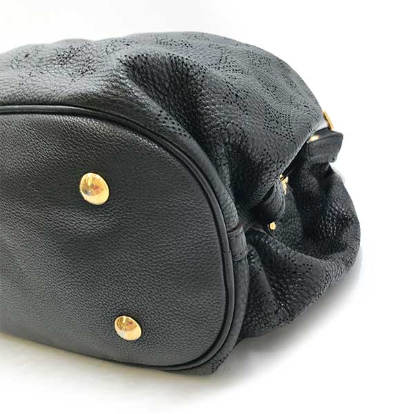 Louis Vuitton M95547 Mahina XL Shoulder Bag Monogram Mahina Black Pre-owned