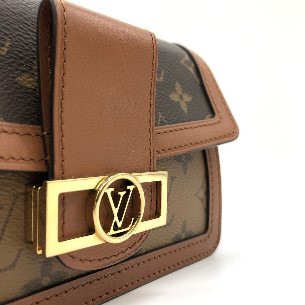 Louis Vuitton M44586 Bum Bag Monogram Reverse Brown Pre-owned