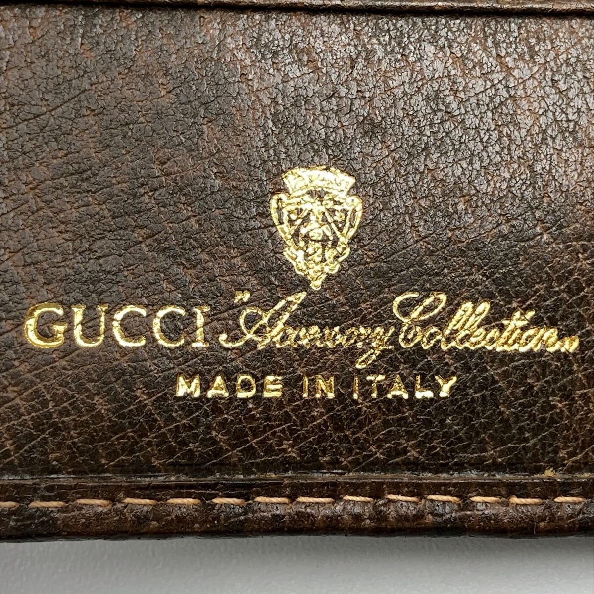 Gucci Sherry Line Bi-fold Long Wallet GG Supreme Pre-owned