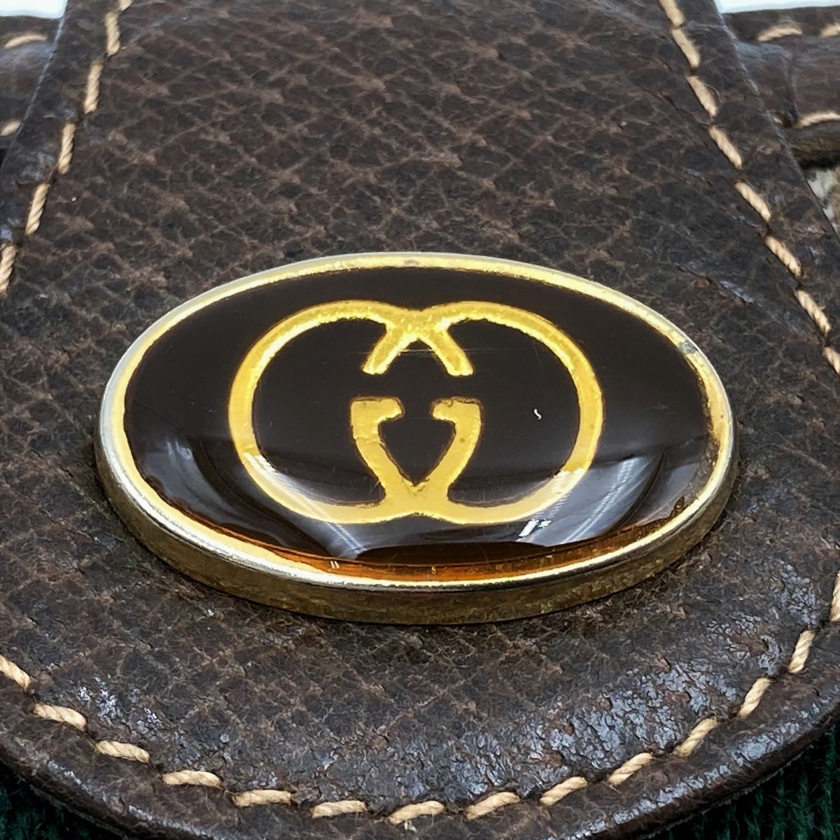 Gucci Sherry Line Bi-fold Long Wallet GG Supreme Pre-owned