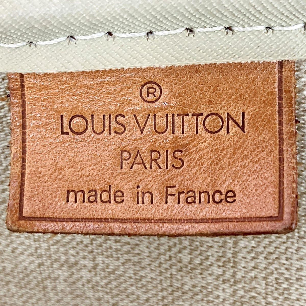 Louis Vuitton M47270 Deauville Bowling Vanity Handbag Monogram Brown Pre-owned