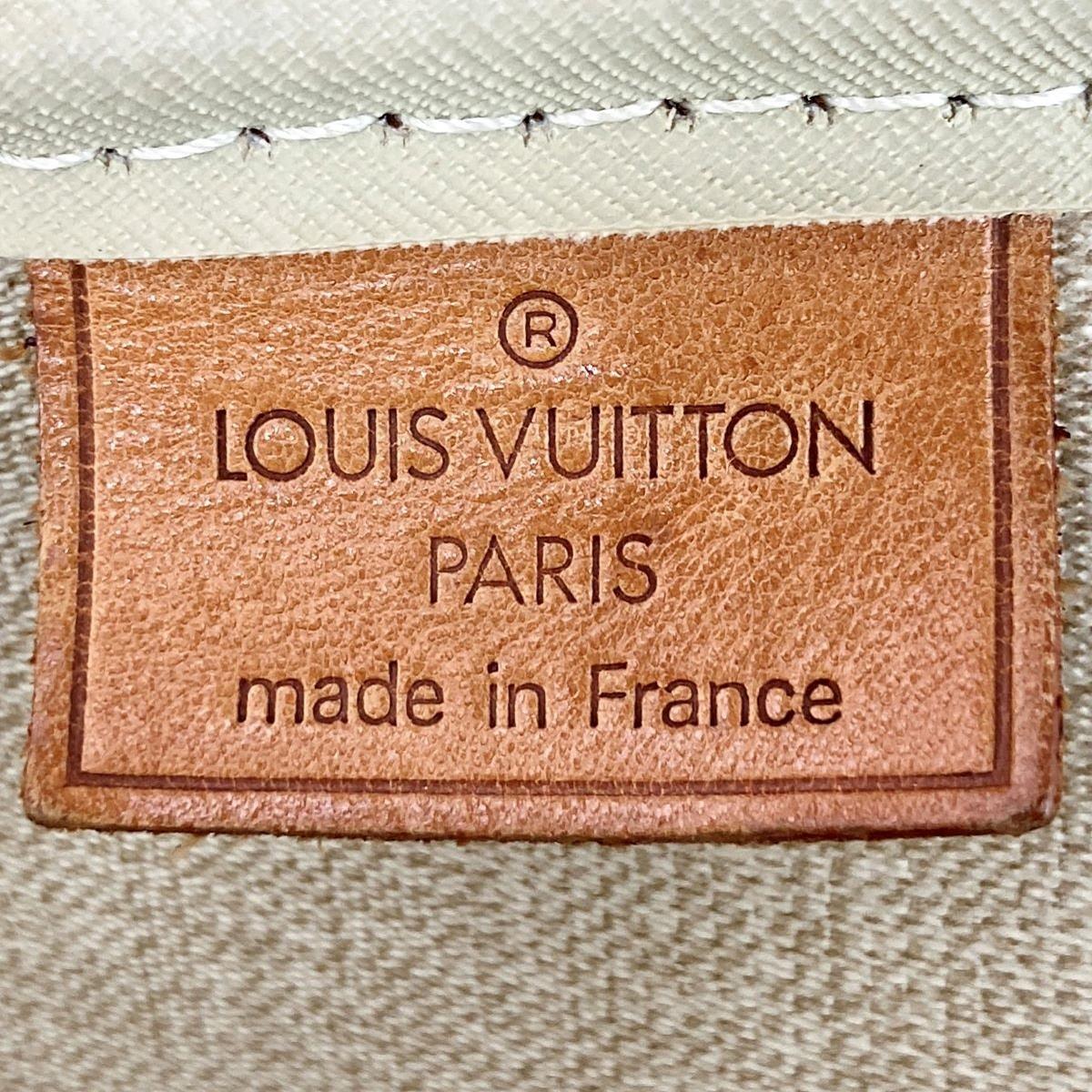 Louis Vuitton M47270 Deauville Bowling Vanity Handbag Monogram Brown Pre-owned