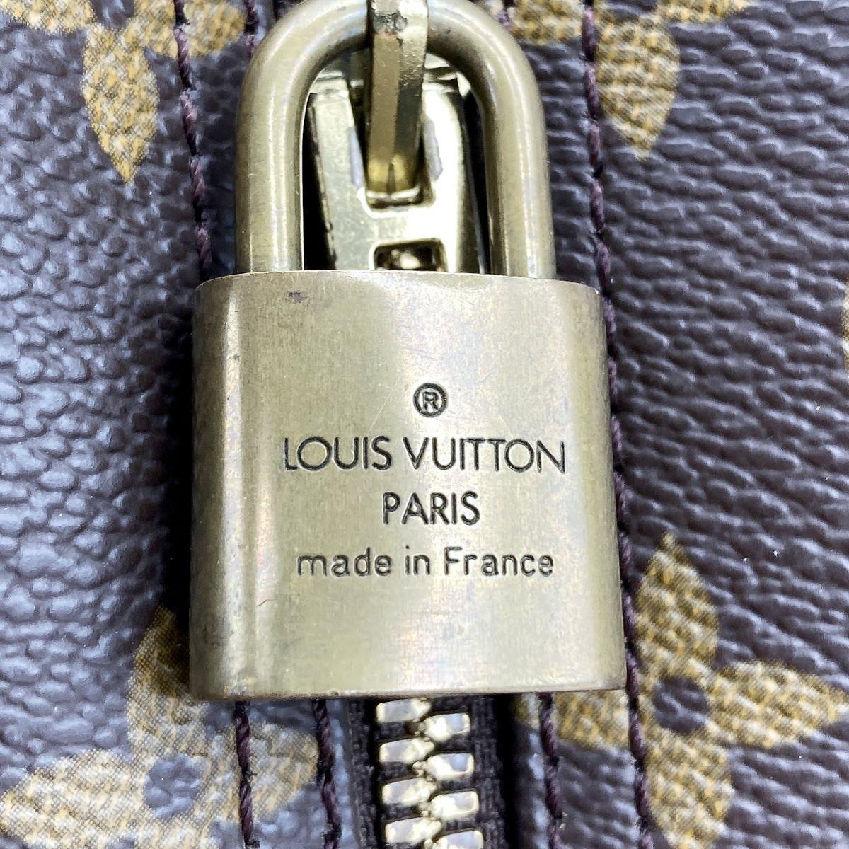 Louis Vuitton M47270 Deauville Bowling Vanity Handbag Monogram Brown Pre-owned