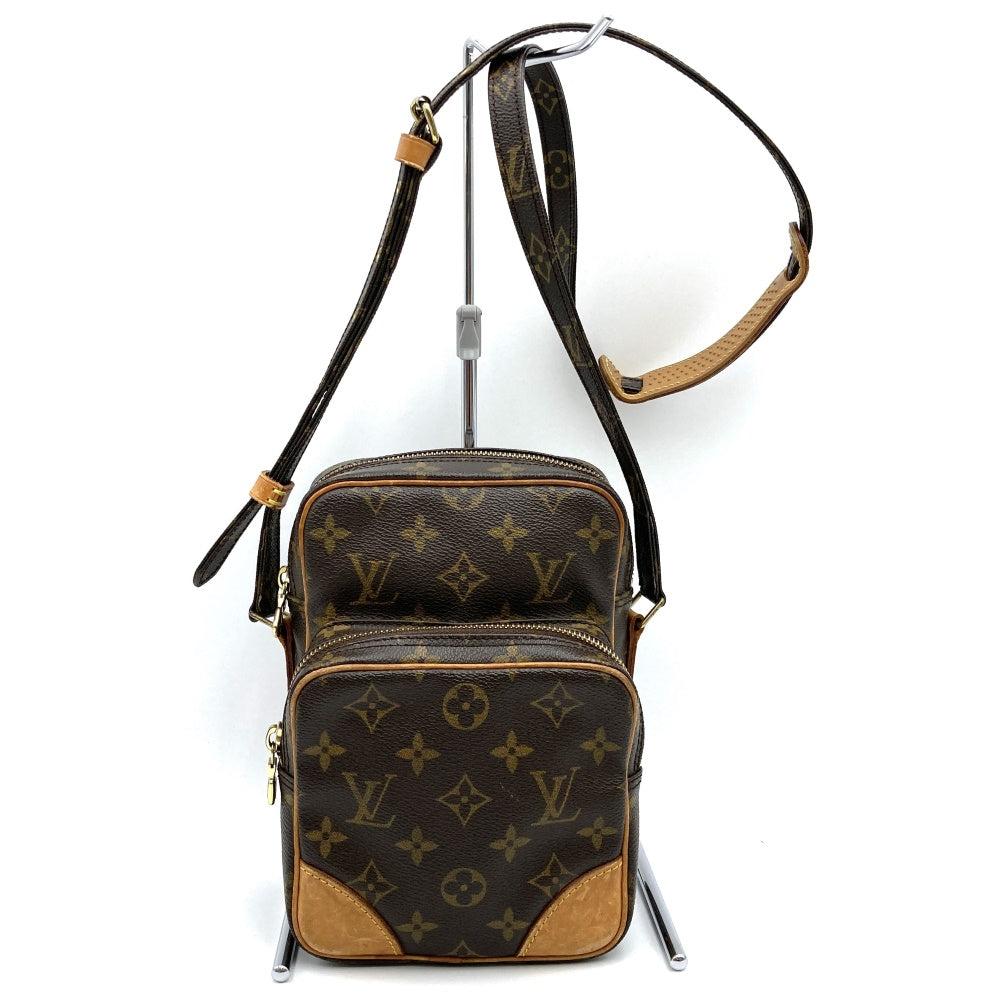 Louis Vuitton M45236 Amazon Crossbody Shoulder Bag Monogram Brown Pre-owned