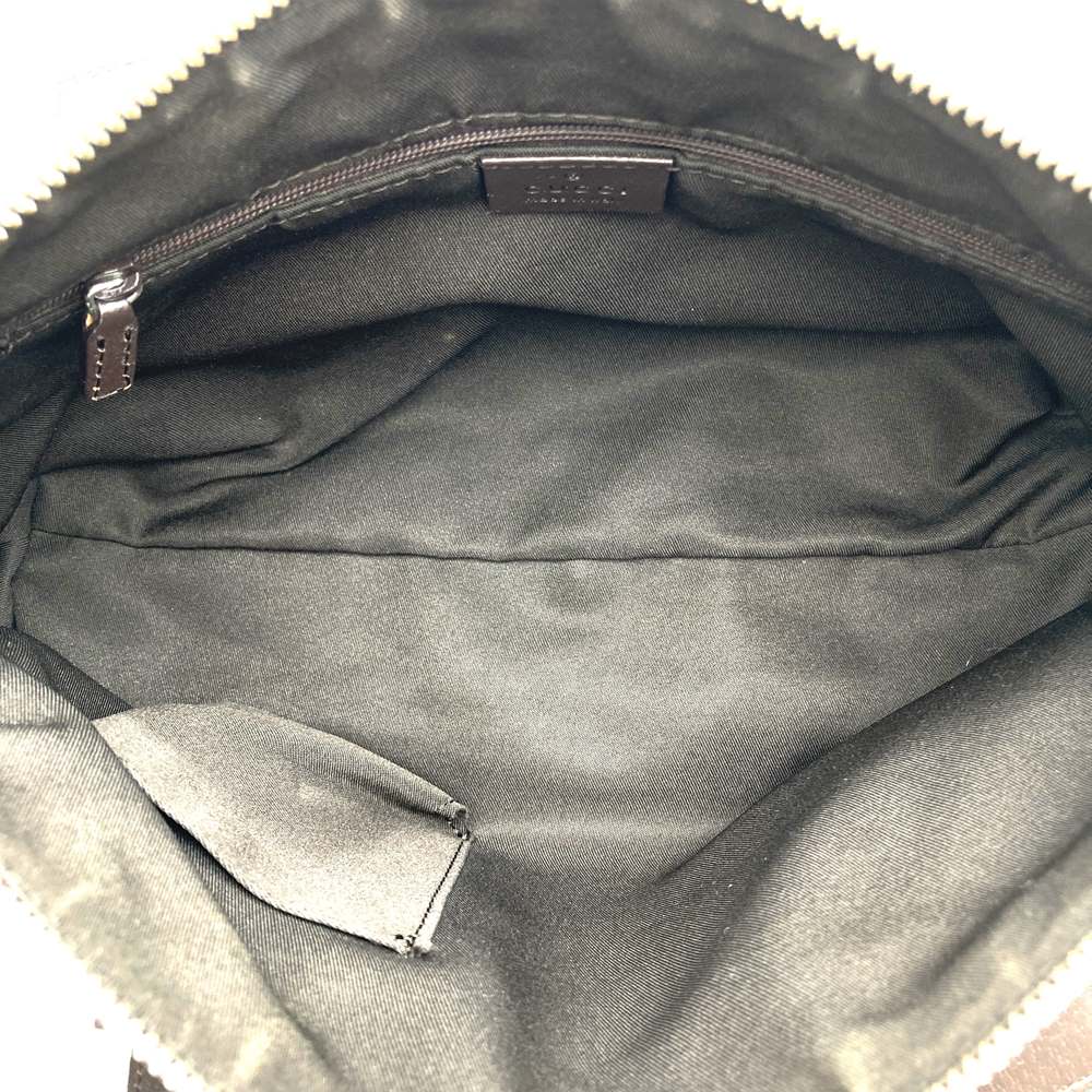 Gucci 145759 Sherry Line Handbag GG Canvas Brown Pre-owned
