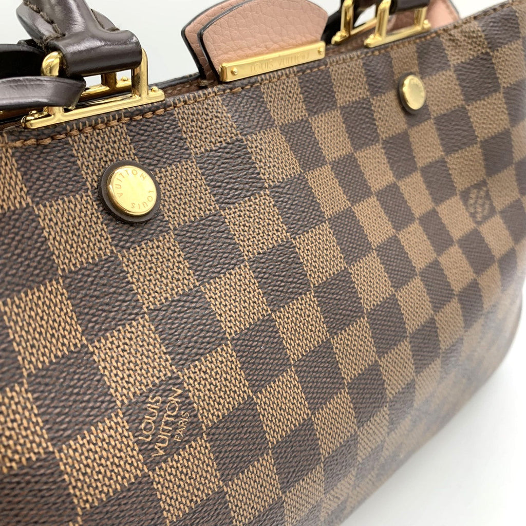 Louis Vuitton N41674 Brittany 2-Way Handbag/Crossbody Shoulder Bag Damier Brown Pre-owned
