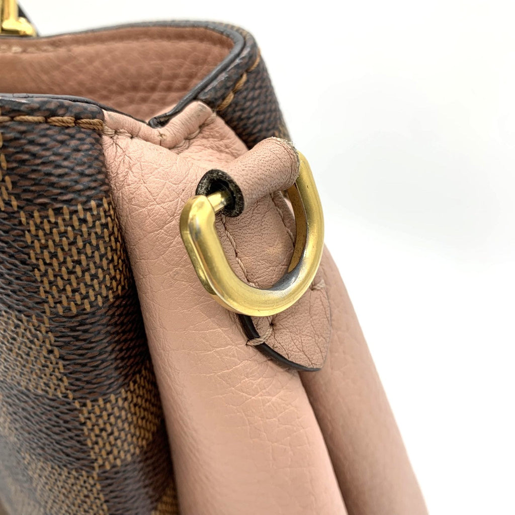 Louis Vuitton N41674 Brittany 2-Way Handbag/Crossbody Shoulder Bag Damier Brown Pre-owned