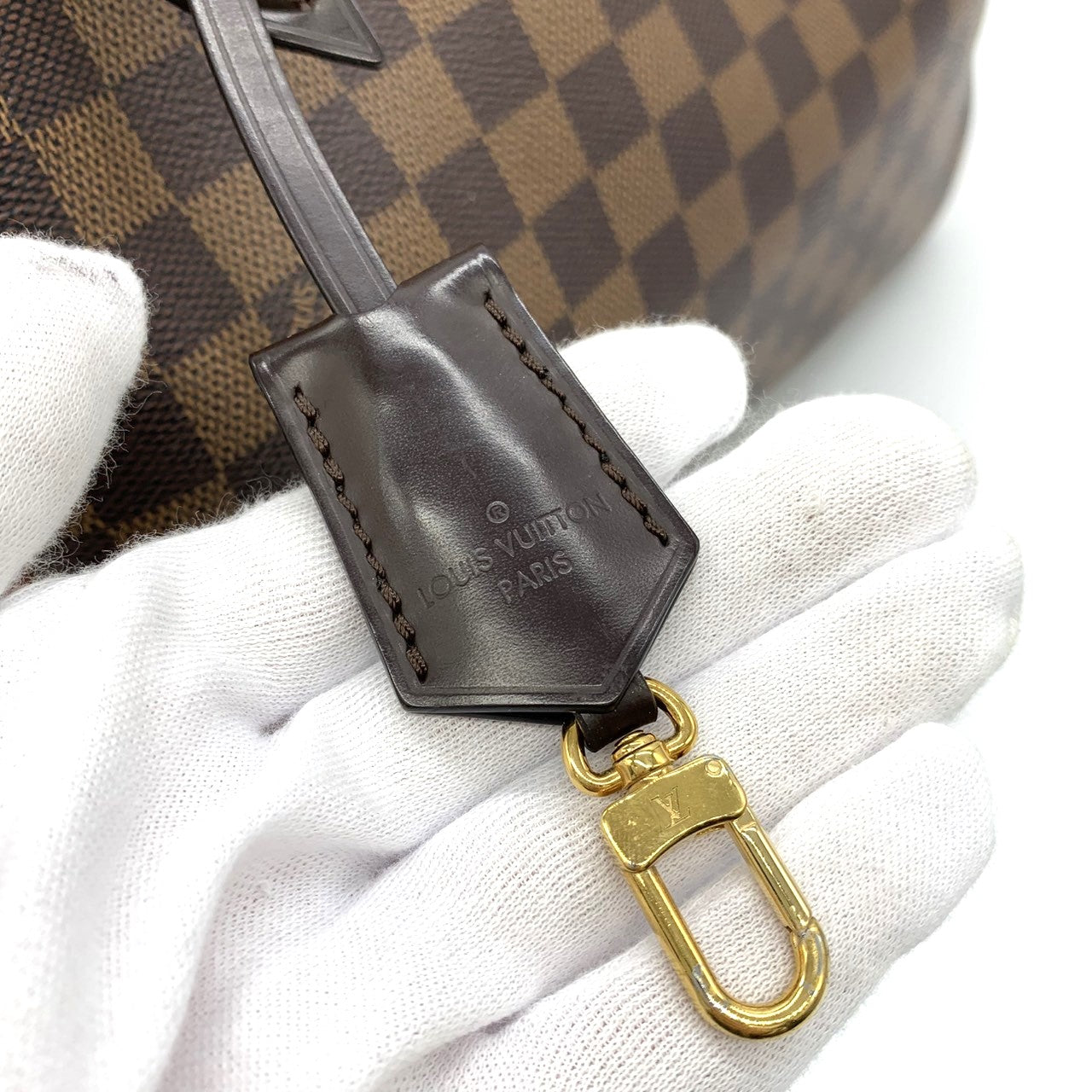 Louis Vuitton N41674 Brittany 2-Way Handbag/Crossbody Shoulder Bag Damier Brown Pre-owned