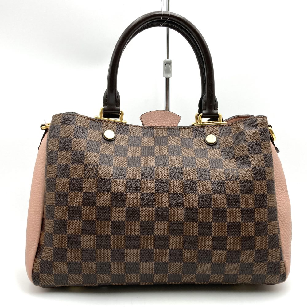 Louis Vuitton N41674 Brittany 2-Way Handbag/Crossbody Shoulder Bag Damier Brown Pre-owned