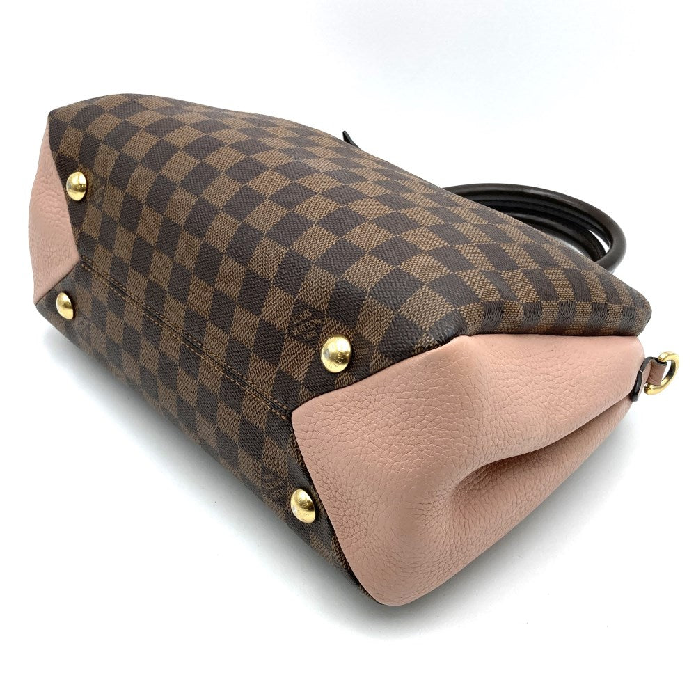 Louis Vuitton N41674 Brittany 2-Way Handbag/Crossbody Shoulder Bag Damier Brown Pre-owned