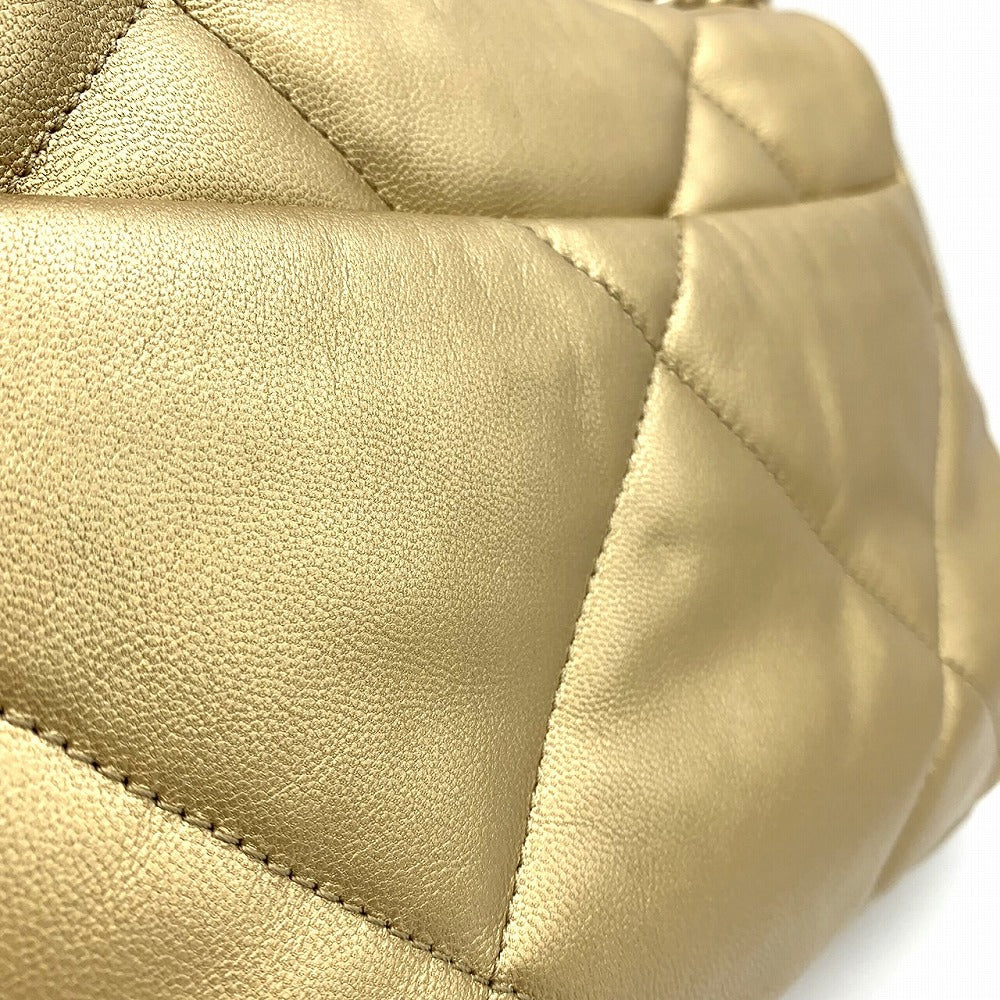 Chanel 19 Medium Matelassé Chain 2-Way Shoulder Bag Pre-owned