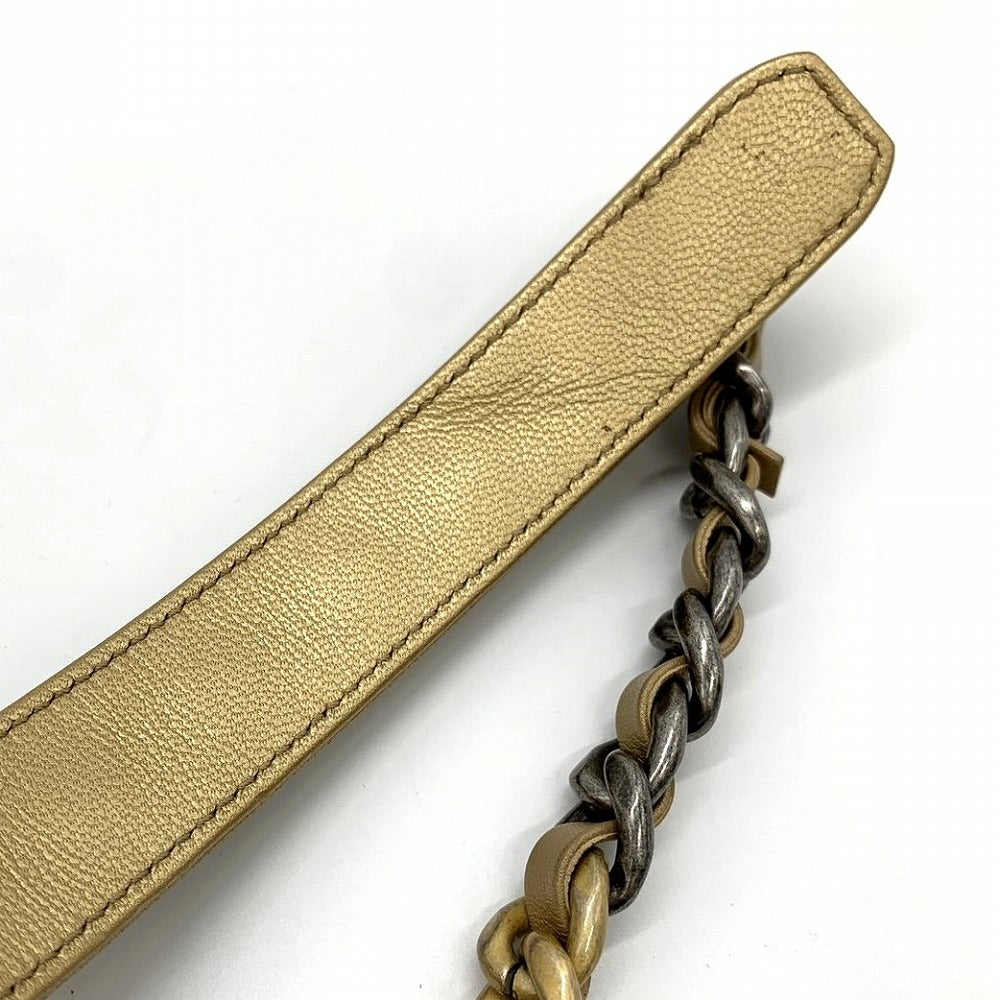 Chanel 19 Medium Matelassé Chain 2-Way Shoulder Bag Pre-owned