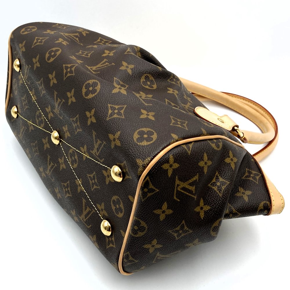 Louis Vuitton M40143 Tivoli PM Handbag/Tote Bag Monogram Brown Pre-owned