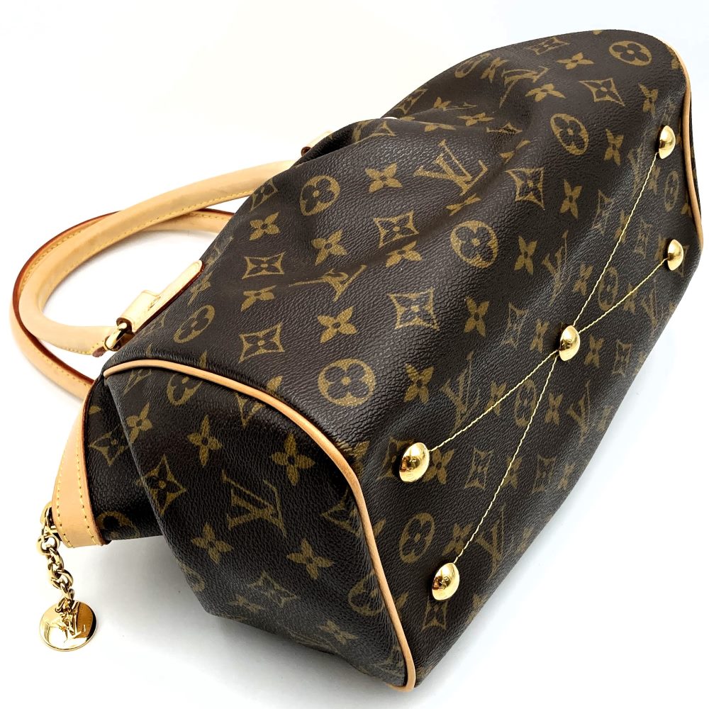 Louis Vuitton M40143 Tivoli PM Handbag/Tote Bag Monogram Brown Pre-owned