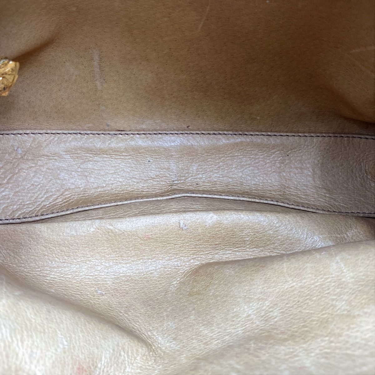 Gucci 001 261 GG Supreme Shoulder Bag PVC Brown Pre-owned