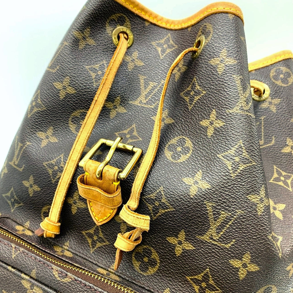 Louis Vuitton M51135 Montsouris GM Backpack/Daypack Monogram Canvas Brown Pre-owned