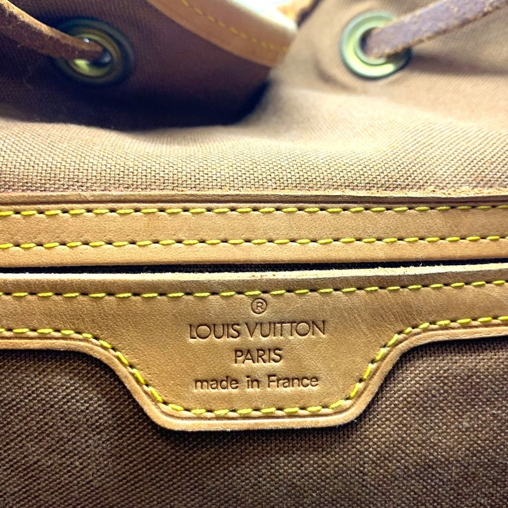 Louis Vuitton M51135 Montsouris GM Backpack/Daypack Monogram Canvas Brown Pre-owned
