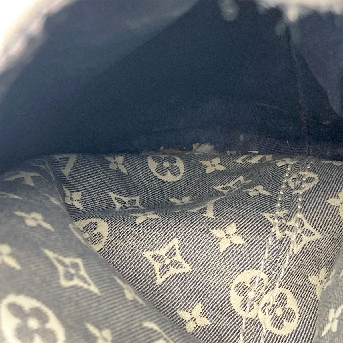 Louis Vuitton M56700 Romance Handbag Monogram Idylle Blue Pre-owned