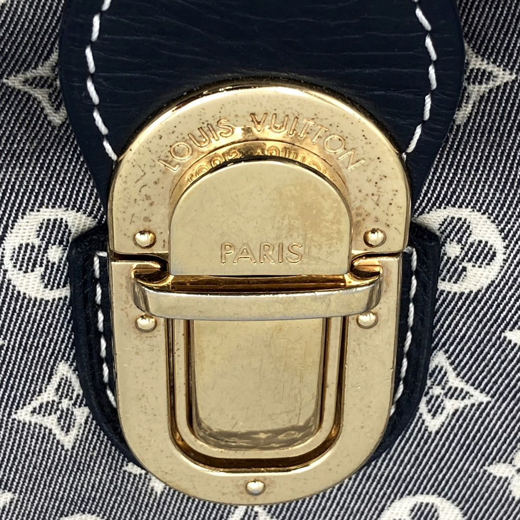 Louis Vuitton M56700 Romance Handbag Monogram Idylle Blue Pre-owned