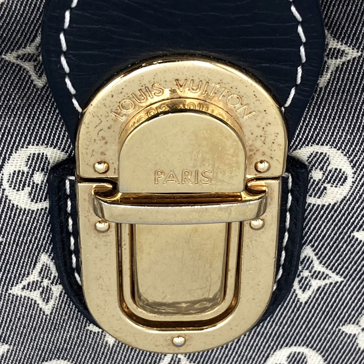 Louis Vuitton M56700 Romance Handbag Monogram Idylle Blue Pre-owned