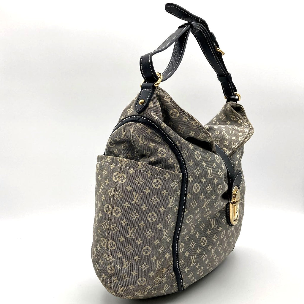 Louis Vuitton M56700 Romance Handbag Monogram Idylle Blue Pre-owned