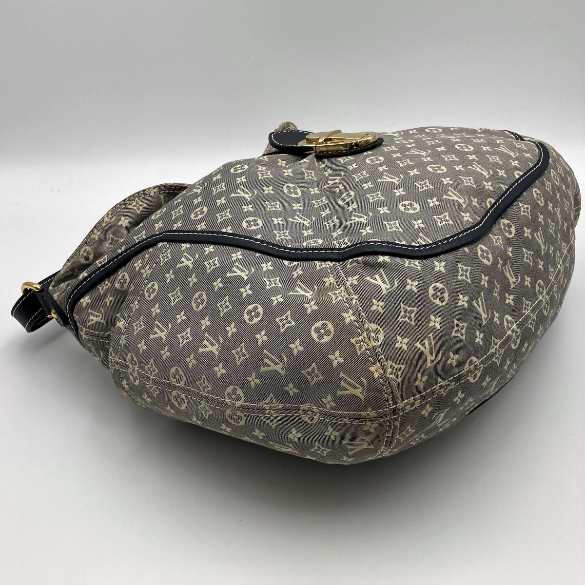 Louis Vuitton M56700 Romance Handbag Monogram Idylle Blue Pre-owned