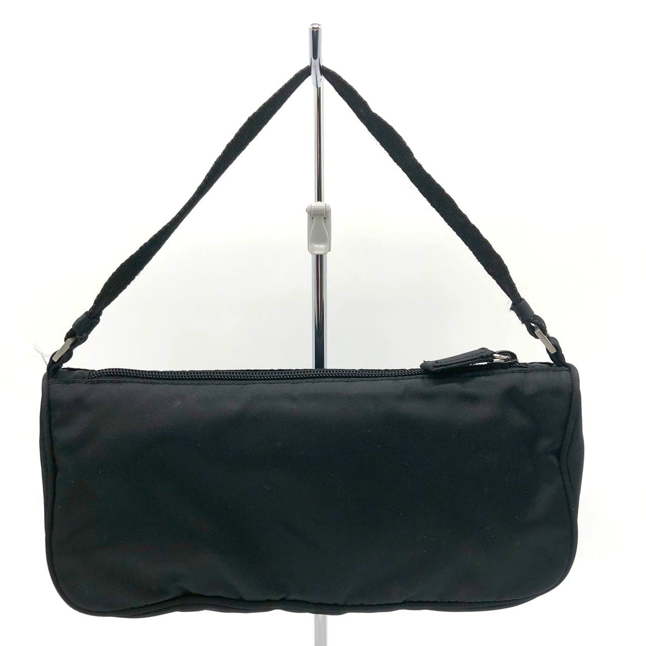PRADA Prada Accessory Pouch Handbag Nylon Black Women's Handbag Men's PRE-OWNED