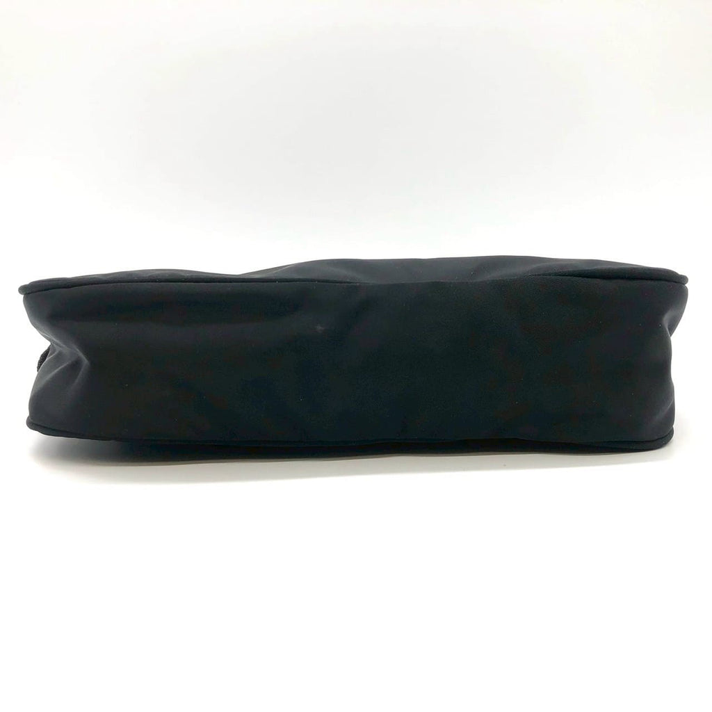 PRADA Prada Accessory Pouch Handbag Nylon Black Women's Handbag Men's PRE-OWNED