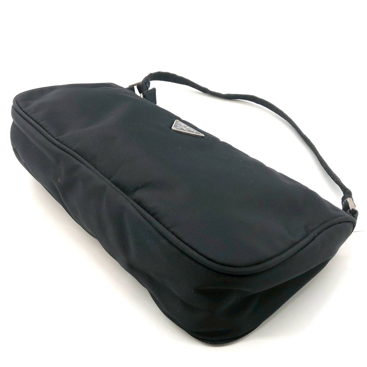 PRADA Prada Accessory Pouch Handbag Nylon Black Women's Handbag Men's PRE-OWNED
