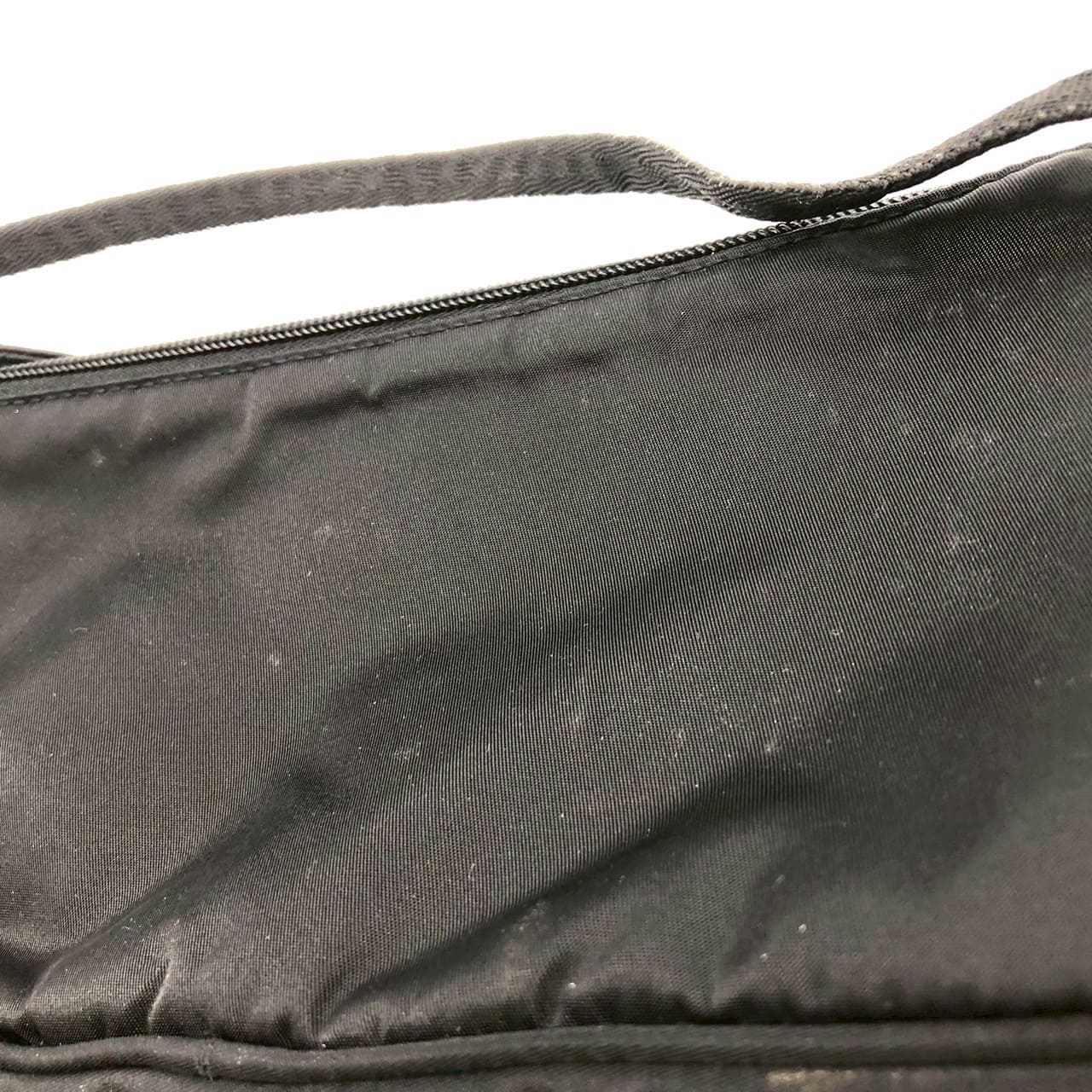 PRADA Prada Accessory Pouch Handbag Nylon Black Women's Handbag Men's PRE-OWNED