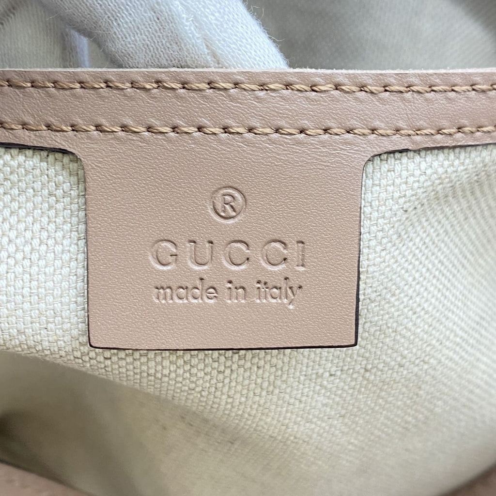 GUCCI 211120 GG Supreme Tote Bag, PVC, Pink Beige, Women's/Men's Fashion, Vintage, Gift, PRE-OWNED
