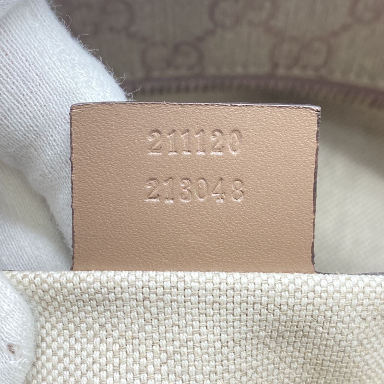 GUCCI 211120 GG Supreme Tote Bag, PVC, Pink Beige, Women's/Men's Fashion, Vintage, Gift, PRE-OWNED