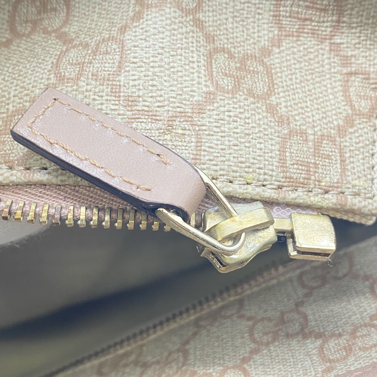 GUCCI 211120 GG Supreme Tote Bag, PVC, Pink Beige, Women's/Men's Fashion, Vintage, Gift, PRE-OWNED