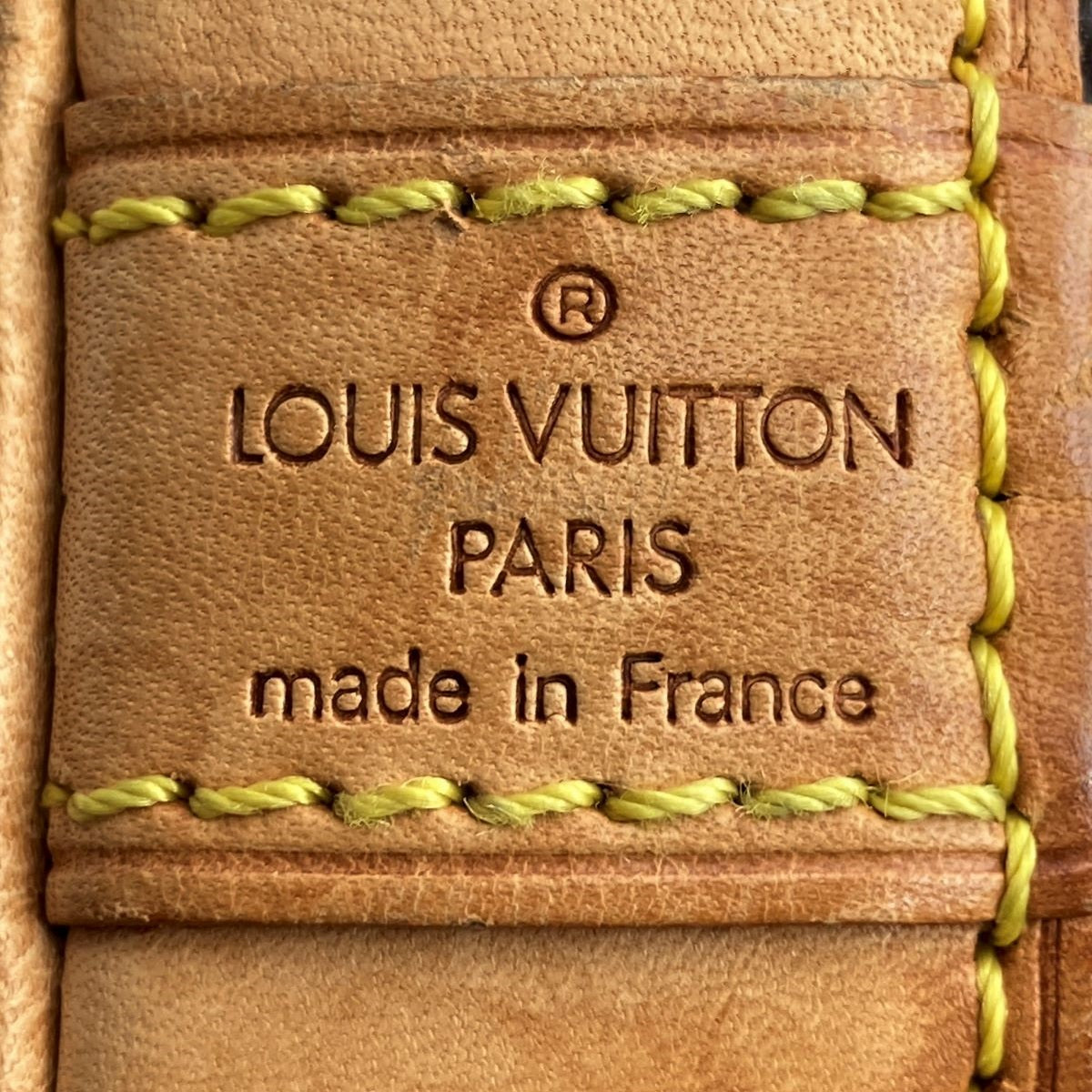 Louis Vuitton M51130 Alma Handbag Monogram Canvas Brown Pre-owned