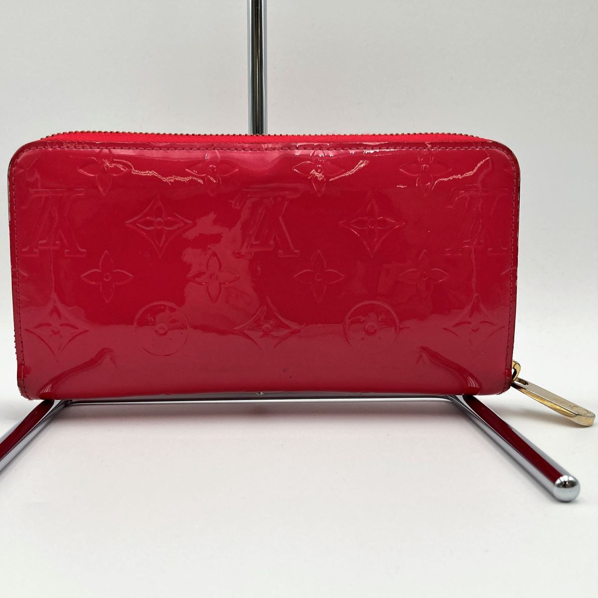 Louis Vuitton M93058 Zippy Long Wallet Vernis Pink Pre-owned