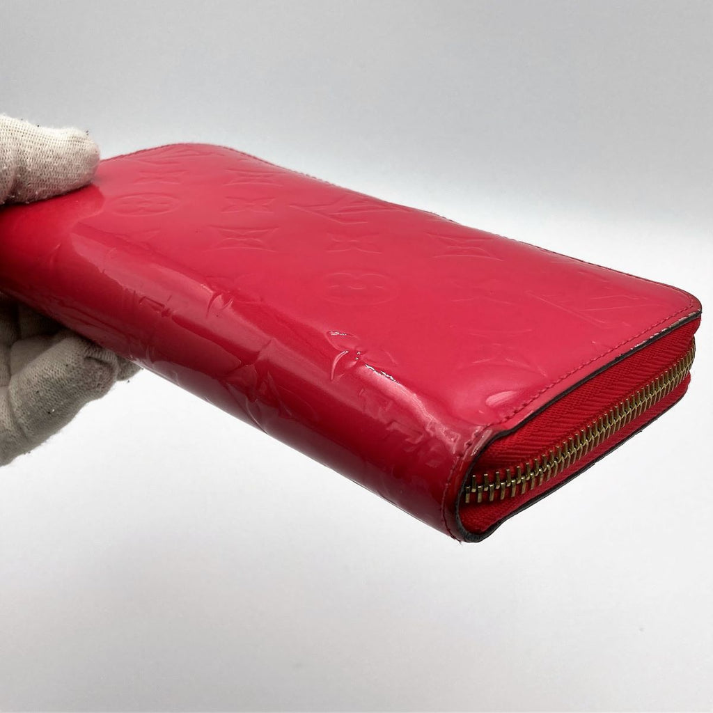 Louis Vuitton M93058 Zippy Long Wallet Vernis Pink Pre-owned