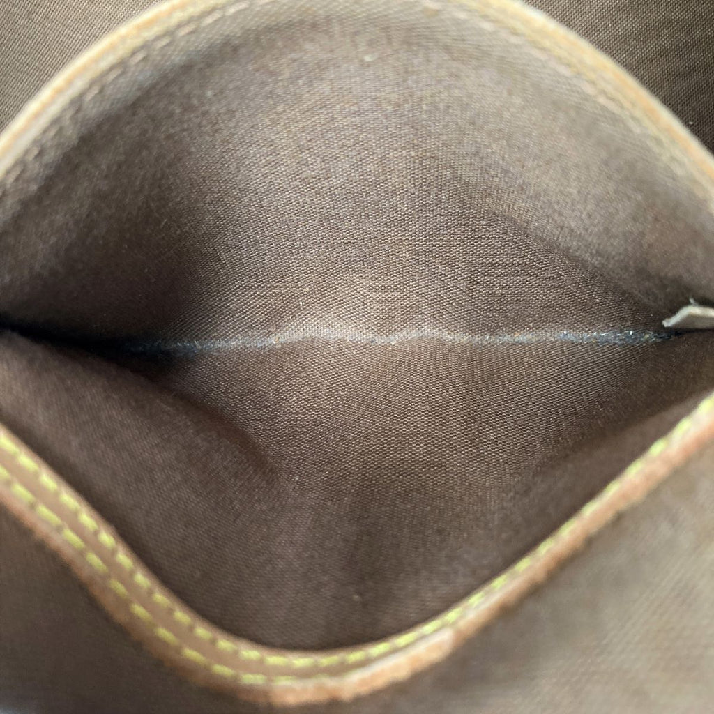 Louis Vuitton M51130 Alma Handbag Monogram Canvas Brown Pre-owned