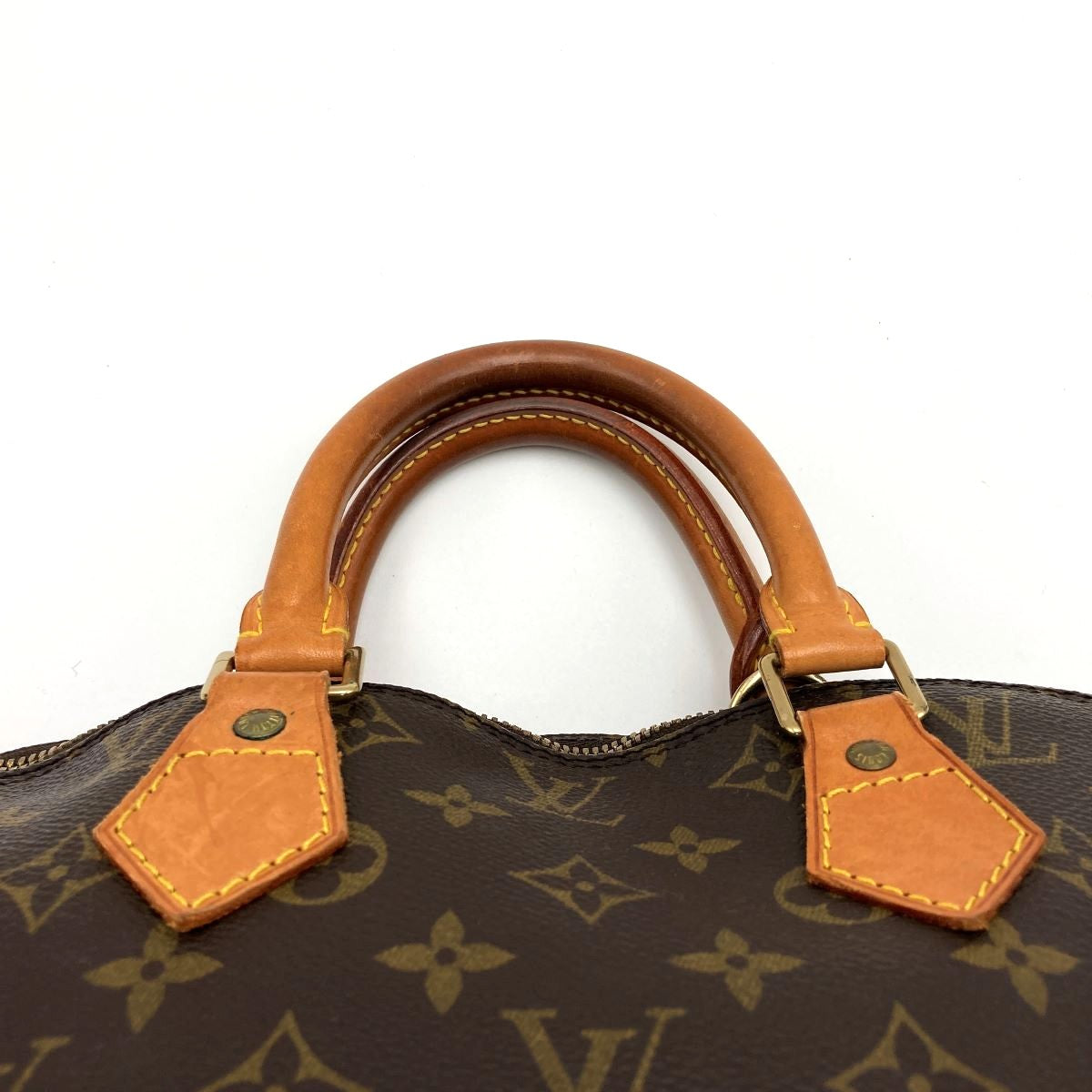 Louis Vuitton M51130 Alma Handbag Monogram Canvas Brown Pre-owned