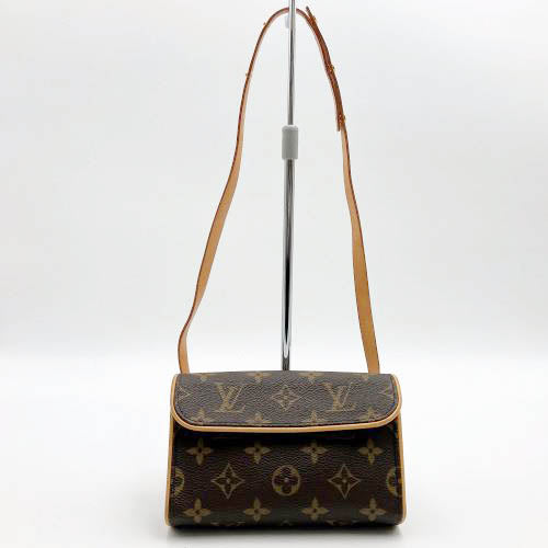 Louis Vuitton M51855 Pochette Florentine Waist Bag/Pouch Monogram Brown Pre-owned