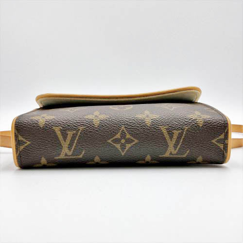 Louis Vuitton M51855 Pochette Florentine Waist Bag/Pouch Monogram Brown Pre-owned