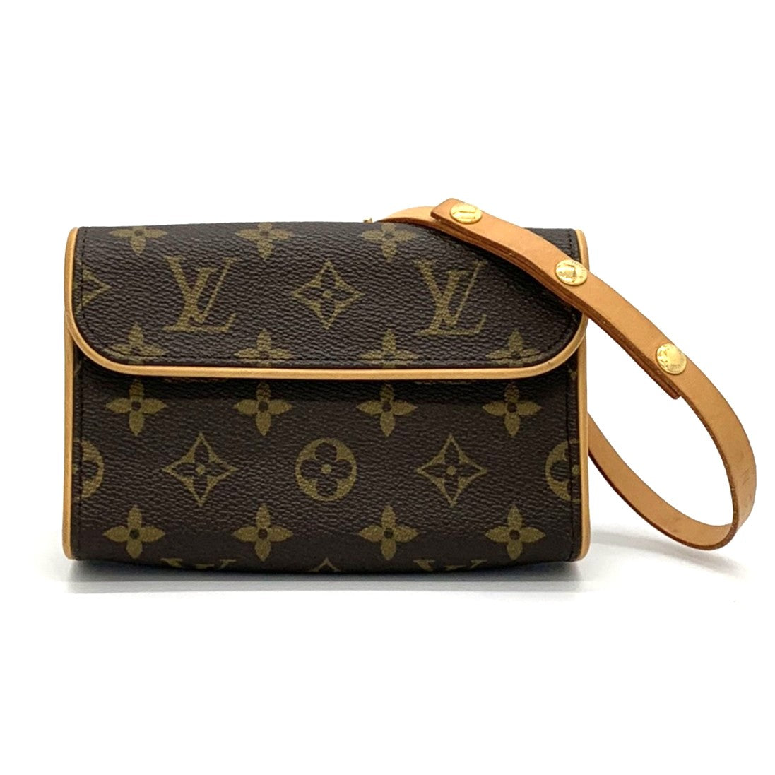 Louis Vuitton M51855 Pochette Florentine Waist Bag/Pouch Monogram Brown Pre-owned
