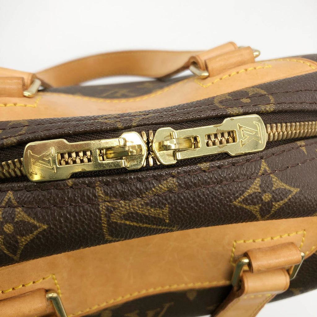 Louis Vuitton M41450 Excursion Shoe Case Monogram Brown Pre-owned