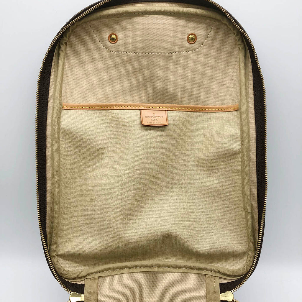 Louis Vuitton M41450 Excursion Shoe Case Monogram Brown Pre-owned